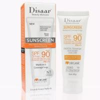 ราคา ครีมกันแดด ผิวหน้า ผิวกาย Disaar SPF90 sunscreen ครีมกันแดดเนื้อครีม ซึมไว ไม่มัน (7411210306)