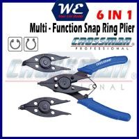 ราคา CROSSMAN 6 in 1 SNAP RING PLIERS SET Circlip Combine Retaining Clip 6" (23968803245)
