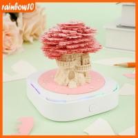 ราคา 3D ปฏิทินตั้งโต๊ะ Creative 3D Memo Pad ตกแต่ง 3D Art ปฏิทินพร้อมไฟ LED Tear Away 3D Memo Pad ปฏิทิน Panoramic Treehouse 3D บล็อกหมายเหตุ 3D กระดาษ Art ปฏิทิน SHOPTKC1285 (49902723661)