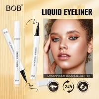 ราคา Bob Silky Eyeliner กันน้ํา Non-Smudge Non-Take-Off Ultra-Fine Quick-Drying Liqui (49061361102)