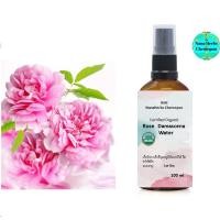 ราคา น้ำสกัดดอกกุหลาบดามัสเซน่า ออแกนิค 100% RoseDamascena Flower Hydrosols Water - Organic (7853960447)