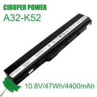 ราคา CP แบตเตอรี่แล็ปท็อป47Wh/4400MAh A41-K52 K42 A31-K52 A42-K52สำหรับ A52 A32-K52 K52JE K42F K42J K52 A52J X52F X52J (29205460618)