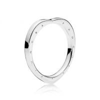 ราคา Pandora logo heart ring silver แหวนแพนโดร่า pandora ring (7104477931)