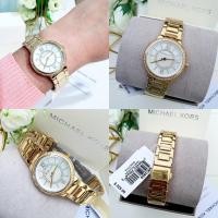 ราคา พร้อมส่ง Michael Kors MK3960 Women's Gold Tone Stainless MOP Dial Crystal Watch (25551718241)