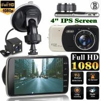 ราคา 4" Mini Dash Camera Dual Lens - Full HD 1080P Car DVR Video Recorder สําหรับที่จอดรถ (53108731789)