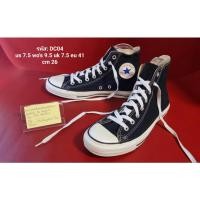 ราคา ❌หมด❌Converse 41 รองเท้ามือสองของแท้ หุ้มข้อสีดำ สภาพดี รหัส DC04 ชาย-หญิง (15710913190)