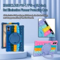 ราคา SHARECLOUD P10_T 10.1 นิ้วแฟชั่น 360 หมุนกรณีเด็กความเครียด Reliever สําหรับ SHARECLOUD P10_a 10.1 นิ้ว (50360915507)