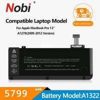 ราคา NOBI A1278 MD101แบตเตอรี่แล็ปท็อปสำหรับ Apple MacBook Pro 13 "(2009-2012) MB991LL /A MB990LL /A MB990J /A A1322 MD314 (29554298585)