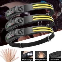 ราคา [TSST] Cob Silicone Portable Wave-Sensing Headlamp Usb Mini Multifunctional Outdoor Fishing ไฟฉาย TAN (55009101174)
