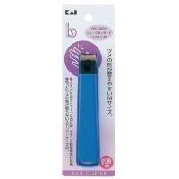 ราคา กรรไกรตัดเล็บ สีฟ้า ที่ตัดเล็บ ญี่ปุ่น KAI nail clipper scissor HK0602 size M (23043105202)