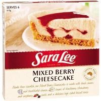 ราคา ซาร่าลีมิกซ์เบอร์รี่ชีสเค้กแช่แข็ง 410กรัม Saralee Mixed Berry Frozen Cheesecake 410g. [หมายเลขบาร์โค้ด 9310135020417] (47912751473)