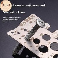 ราคา Chee สกรูเกลียว Pitch Gauge ไม้บรรทัดเครื่องมือวัด Bolt Nut เมตริกเครื่องจักรกลเกลียวสกรูตัดเกจวัดมุมรุ่นวัด EN (54059681593)