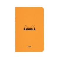 ราคา Rhodia 2026 Diary Pocket Size Monthly Block "Monthly Diary Mini (7.5×12cm)" Orange Rhodia cf117395 ㅤDirect From Japan (41423159117)