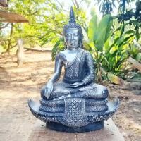 ราคา พระบูชาอู่ทอง ชนะมาร บันดาลทรัพย์ เนื้อเงินยวง พระหน้าตัก 9 นิ้ว สูง 16 นิ้ว เสริมมงคลบารมี คุ้มครองภัย (44504405668)
