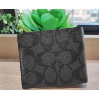 ราคา Coach wallet กระเป๋าสตางค์ผู้ชาย แบบมีไส้ (20796210763)