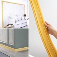 ราคา ขอบกระโปรง 3D DIY กระเบื้องโฟมสติกเกอร์ Self-กาวเอวเพดาน Self กาว Ba (58160999458)
