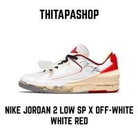 ราคา NIKE JORDAN 2 LOW SP X OFF-WHITE WHITE RED (21033597261)