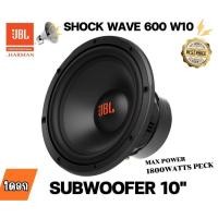 ราคา SUBWOOFER 10" JBL-SHOCKWAVE-600W10 กำลังขับ 1800วัตต์ ดอกลำโพงซับวูฟเฟอร์ JBL งานแท้ เสียงเบสดังกระหน่ำ เบสนุ่มลึก (26030321731)