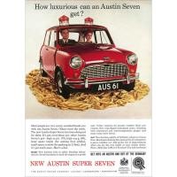 ราคา โปสเตอร์รถมินิ ออสติน Mini Austin Classic ของแต่งบ้าน ไอเดียแต่งบ้าน ไอเดียแต่งห้อง รูปติดผนัง 002 (27618190217)