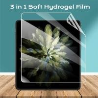 ราคา 3 ใน 1 โทรศัพท์แบบพับได้ HD Clear Soft Hydrogel ฟิล์มสําหรับ Oppo Find N6 N5 N3 N2 N Ultra-Thin Screen Protector สําหรับ Oppo FindN FindN6 FindN5 FindN3 FindN2 กลับด้านหน้าฟิล์มนุ่ม (45912509629)