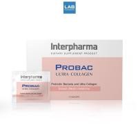 ราคา Interpharma Probac Ultra Collagen 10 sachets - อินเตอร์ฟาร์มา โปรแบค อัลตรา คอลลาเจน ผลิตภัณฑ์เสริมอาหารซินไบโอติก 10 ซอง (22850996515)