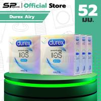 ราคา Durex Airy ถุงยางอนามัย บางพิเศษ ผิวเรียบ มีกลิ่นหอม ขนาด 52 มม. (6 กล่อง) (26443068304)