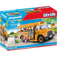 ราคา Playmobil 7083 School Bus ชุดของเล่น (53262865551)