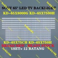 ราคา ยี่ห้อใหม่ 12 ชิ้น/เซ็ต Led Backlight แถบที่ใช้งานได้ Sony KD-65X8000G KD-65X7500H โคมไฟบาร์ I-6500SY80131-R-V2 I-6500SY80131-R-V2 (45062060168)