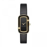 ราคา Marc Jacobs MJ1566 The Jacobs Black Leather Strap Gold Trim (7441121231)