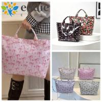 ราคา EDIE PVC Tote Bag, Cherry Leopard Print Transparent Jelly Bag, Fashion Waterproof Large Capacity Shoulder Bag Bow Handbags Swimming (50461476548)