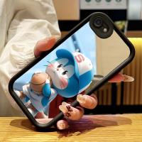 ราคา HPเคสโทรศัพท์สําหรับiPhone 6 6S 6 Plus 6S Plus 7 8 7 Plus 8 Plus X Xs Xs Max Xrกรณีสีฟ้าแมวรูปแบบเคสโทรศัพท์ซิลิโคนกระจกกรณีSoftcase (57911823115)
