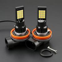 ราคา หลอดไฟตัดหมอก LED กะพริบ 3 สี TCYATO 3030 ขั้ว H3 H8 H11 9005 9006 H7 สีแดง/เขียว/ชมพู/น้ําเงิน (40730916931)