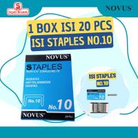 ราคา ลวดเย็บกระดาษ NOVUS เบอร์ 10 (1 กล่อง บรรจุ 20 ชิ้น) | ลวดเย็บกระดาษ เนื้อหา | เครื่องเย็บกระดาษ เนื้อหา (58056357196)