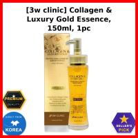ราคา 3W CLINIC [คลินิก 3w] Collagen & Luxury Gold Essence, 150ml, 1pc / Korean Essence / Radiant Glow / ของแท้ 100% โดย Real Korea (58108509565)