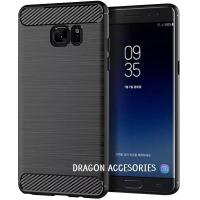 ราคา Softcase Samsung Note FE Fan Edition 7 ซิลิโคน SlimFit เคสคาร์บอนไฟเบอร์ปลอกกันกระแทก TPU Cover พรีเมี่ยม (48206353226)