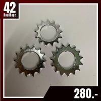 ราคา เฟืองเกียร์ดุมจักรยาน Sturmey Archer รุ่น 3 เขี้ยว ใช้กับโซ่ single speed ในดุมถอยหลังเบรค มีให้เลือก 3 ขนาด 13,14.15 (9271201296)