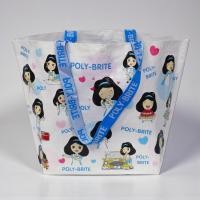 ราคา [ของแถม] POLY BRITE SHOPPING BAG กระเป๋าช้อปปิ้ง สองสาย สุดคิ้วท์ Ver.2 (28624594911)