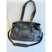 ราคา กระเป๋า coach แท้ มือสองสีดำ (40822519752)