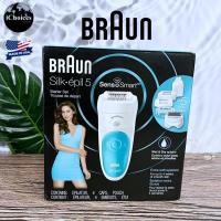 ราคา [Braun] Silk-épil 5 SensoSmart Wet & Dry epilator for woman, SES 5/890 เครื่องโกนขนไฟฟ้า สำหรับขาและร่างกาย บิกินี่ (25166234939)