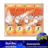 ราคา มีดโกน รุ่น 3 ใบมีด 4 ด้าม บิค Bic Razor 3 Blade Model (19885684737)