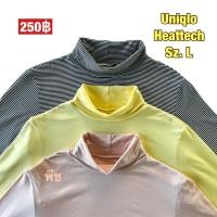ราคา เสื้อคอเต่าฮีทเทค Heatteach Uniqlo ไซส์ L ของแท้ % ฮีทเทคแขนยาว เสื้อฮีทเทค ลองจอน ฮีทเทคยูนิโคล่ (17913573658)