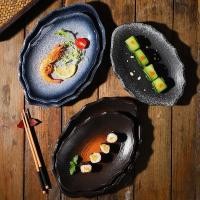 ราคา จานซูชิสไตล์ญี่ปุ่นสร้างสรรค์จานแบนผิดปกติครัวเรือนเชิงพาณิชย์จานขนมร้านอาหารขายส่งบนโต๊ะอาหารจานรูปไข่เซรามิก NHLJ (55711167142)