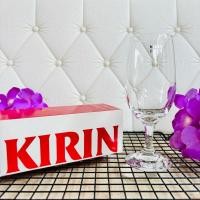 ราคา แก้วเบียร์มีฐาน คิริน Kirin ขนาดเล็ก มือสอง จากญี่ปุ่น (24286061079)
