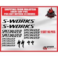 ราคา [M STICKERS] สติ๊กเกอร์ตัดจักรยานเฉพาะ S-works (18080168031)