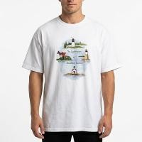 ราคา (เสื้อยืดแบรนด์) Vintage "The Lighthouses Of Prethbay Harbor" Delta Pro Weight Y2k Graphic Tourist Tee XXL (55010678982)