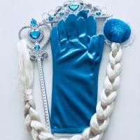 ราคา ชุดเซ็ทถุงมือ มงกุฏ เจ้าหญิงเอลซ่า (1569068372)