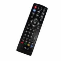 ราคา รีโมท กล่องดิจิตอลทีวี AJ รุ่น DVB90+ และ DVB93+ ใช้ถ่าน AAA 2 ก้อน รับประกัน ของแท้ 100% ใช้ได้กับกล่องทุกรุ่นของ AJ (5605238646)
