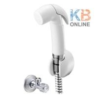 ราคา A-4700A-WT สายฉีดชำระสีขาว พร้อมสต็อปวาล์ว Hygienic Spray (White) with Stainless Steel Hose and Stop Valve series DOUCHE (6947833135)