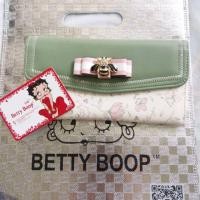 ราคา กระเป๋าสตางค์ใบยาว 2 พับ แบรนด์ betty boop (1918504689)