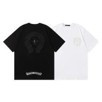 ราคา เสื้อยืดแขนสั้นลําลอง ผ้าฝ้าย ปักลาย แฟชั่นสําหรับผู้ชาย และผู้หญิง (25975021717)